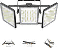 2025 Elite New Upgraded LED Flood Light Outdoor 450W 67500lm Stadium Flood Lights, 5000K D IP66 Waterproof Adjustable Floodlight for Street, Parking Lot