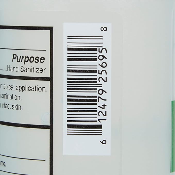 McKesson Hand Sanitizer with Aloe, 8 oz [Pack of 48] Bulk, 70% Ethyl Alcohol, Spring Water Scent