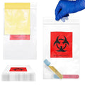 APQ Biohazard Specimen Bags, 6 x 8 Inch. Pack of 100 Clear Zipper Specimen Bags. 3 Wall Polyethylene Specimen Bag. 2 Mils Specimen Biohazard Bag. Biohazard Transport Bag. Biohazard Plastic Bags