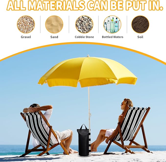 Extra Large Canopy Weights Bag Leg Weight for Pop up Canopy Tent Gazebo Patio Instant Outdoor Sun Shelter,120LBS Tent Weight Sand Bags (4Set Black)