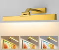 Picture Lights Wall Light 16in CCT Gallery Light | Battery Operated, Timer, Remote Control, Adjustable Brightness, Long Lasting, for Wall, for Paintings, for Living Room, Art, Dartboard, Decor