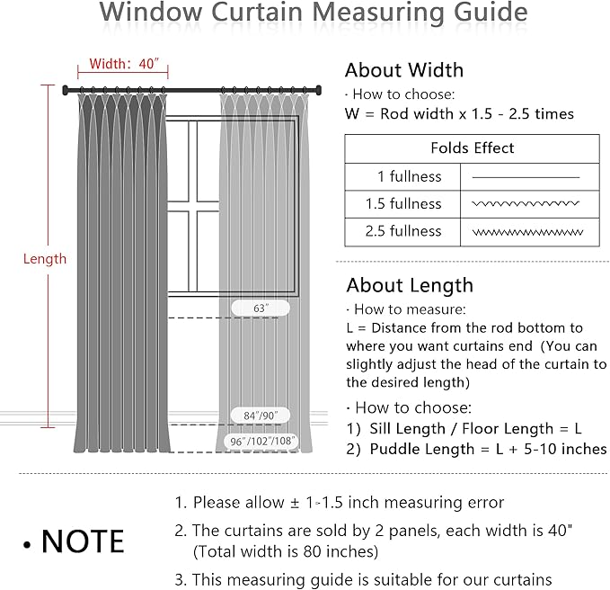 MYSKY HOME Natural Curtains 84 Inch Long for Living Room, Semi Sheer Curtains Pinch Pleated Light Filtering Drapes Boho Decor Country Style Bedroom Panels Set Back Tab Privacy, 40" x 84", Beige, 2 PCS