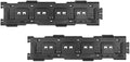 PR1ME 31 Inch Heavy Duty Garage Storage Wall Rails, 2 Pcs Wall Mount Organization Rails, Organization Tool Storage Utility Rack for Hooks