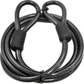 Lumintrail 12mm (1/2 inch) Heavy-Duty Security Cable, Vinyl Coated Braided Steel with Sealed Looped Ends (4', 7', 10', 15', 20', 25' or 30') (20-FT)