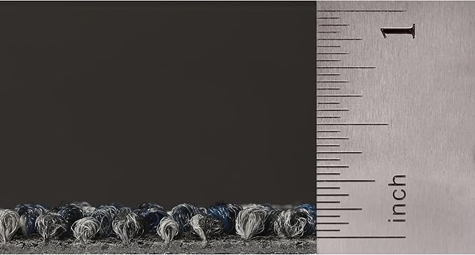Mohawk Elite 24" x 24" Berber (Loop pile), 0.08" Pile Height, Carpet Tile, Nylon Fiber, Navy Color, (24 Tiles), (96 sqft/carton)