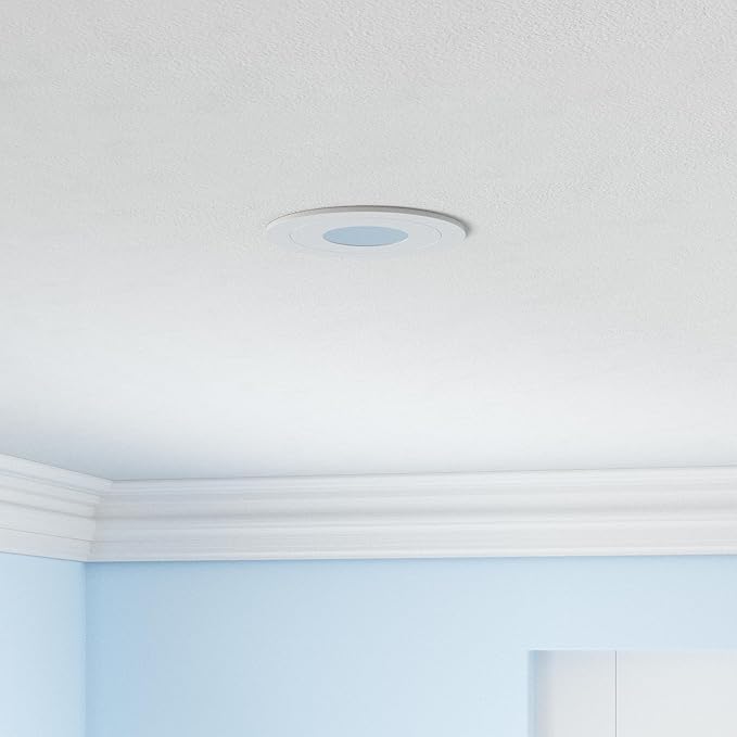 Ensenior 6 Pack 4 inch 5CCT LED Gimbal Led Recessed Light with Junction Box, 360°+90° Adjustable Directional Eyeball Lighting, Dimmable, 2700K/3000K/3500K/4000K/5000K, 900LM, 9W=85W, 120V-ETL&FCC