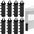 8Pcs Sand Bags for Weight 176LBS Heavy Duty Sandbags for Canopy Legs Pop up Canopy Weight Bags for Tent Outdoor Fixed Advertising Sunshade (Without Sand)