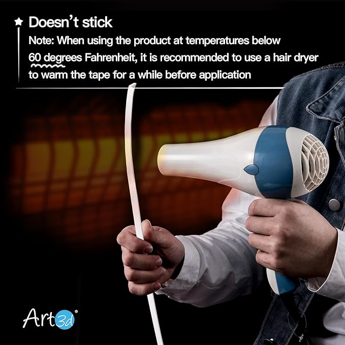 Art3d 20ft Outside Vinyl Corner Trim Peel and Stick for Tile and Wall Edges, Furniture Decoration Black