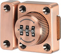 Alise Password Gate Latch Slide Bolt Latches Lock,Safety Double Sided Gate Hardware Locks,MSS002-R Red Antique Copper