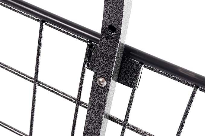 Heavy Duty Uhandle Laundry Cart with 5" Wheel (Charcoal Grey Pole Rack)