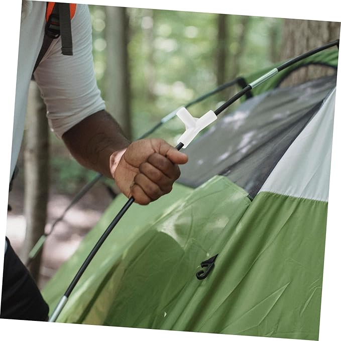 Three-Way Connector Tent Pole Fitting Kit 20pcs for Rooftop Festival Pop up Tents