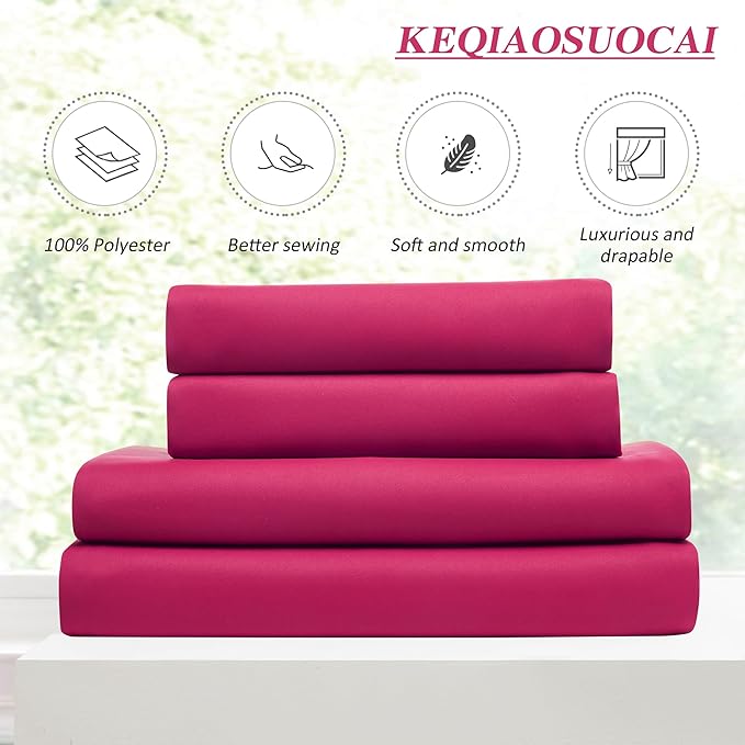 Custom Pleated Curtains Hot Pink Color, Heat Blocking Window Treatment for Bedroom Vertical Draft Blackout Magenta Drapes for Living Room 40 Wide by 90 Inch Long, 2 Panels, Hot Pink, Pinch Pleat