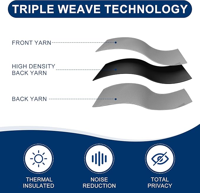 Hiasan Christmas Patio Sliding Door Privacy Room Divider Curtain Blackout Thermal Insulated Curtains with Back Tab & Rod Pocket for Glass Door, Bedroom Partition Office(100 x 96 Inches, Olive Green)