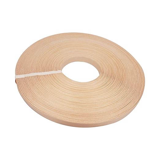 Yarlung 3/4 Inch x 250 Feet Roll Birch Plywood Edge Banding, Preglued Real Wood Veneer Edging, Iron on with Hot Melt Adhesive, Flexible Wood Tape Sanded to Perfection for Furniture Restoration
