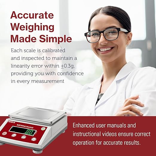 Fristaden Lab Scale | HTP Series (10 kg x 0.1 g (Square Pan))