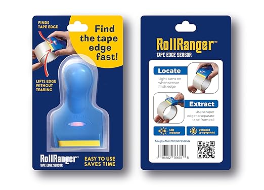 Tape Edge Finder - Perfect for Shipping, Moving, Warehouses, and Offices - Locate Packing Tape Edges in Seconds and Lift Edge Without Tearing - Essential Home and Office Gadget