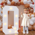 Bugame 3FT Marquee Letters, Large Light Up Letters for Birthday Wedding Backdrop Warm Light Marquee Letters 3 Feet Tall for Baby Shower Party Proposal Decoration Decor, Letter Q