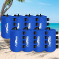 Canopy Water Weight Bag,440 LBS Heavy Duty Tent Weights Set of 8 Leg Weights for Pop Up Canopy,Tent,Gazebo,Carport,Blue