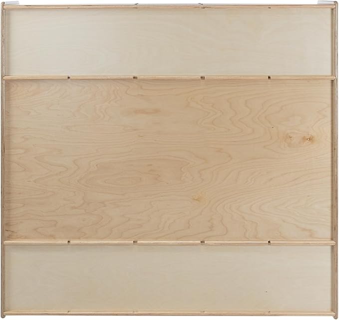 5-Section Coat Locker with Bench & Cubby Storage for Kids – Birch Plywood Perfect for Daycare, Preschool, and Kindergarten
