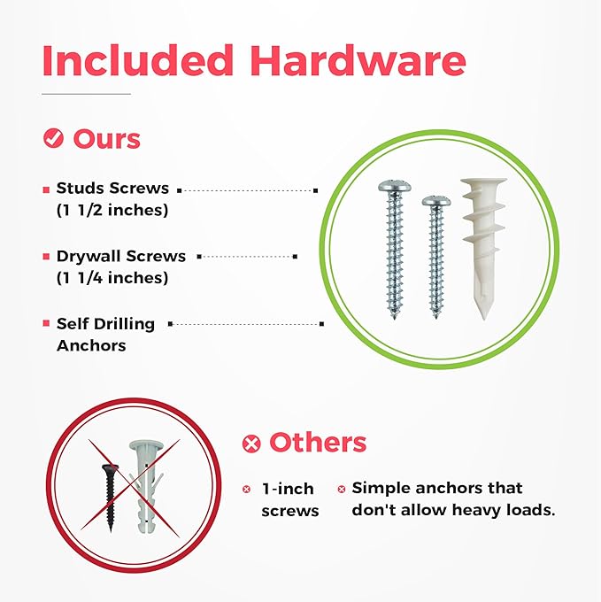 TIDYME Garage Wall Organizer | 80" Heavy-Duty Tool Storage Rack | Adjustable Double-Layer Hooks | 500 lbs Capacity | Carbon Steel Wall Mount Holder for Shovels, Rakes, Ladders & Power Tools