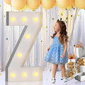 imprsv Marquee Light Up Letter Z, 3FT Mosaic Letters for Birthday, Baby Shower, Wedding Engagement Parties