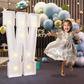 imprsv Marquee Light Up Letters, 3FT Marquee Letters for Birthday Baby Shower Wedding Decorations Light Up Letters for Engagement Party Decor, Large Marquee Letters for Party Decorations, Letter W