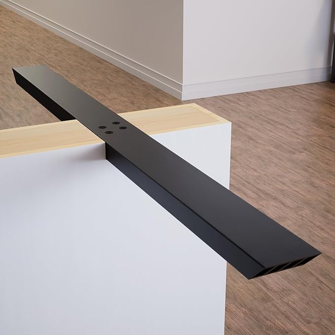 Heavy Duty 34 Inch Industrial Flat Wall Countertop Support Bracket in American Made Ribbed Aluminum, Countertop Support, Kitchen Projects, Outdoor Projects, Commercial Spaces, DIY Home Renovations
