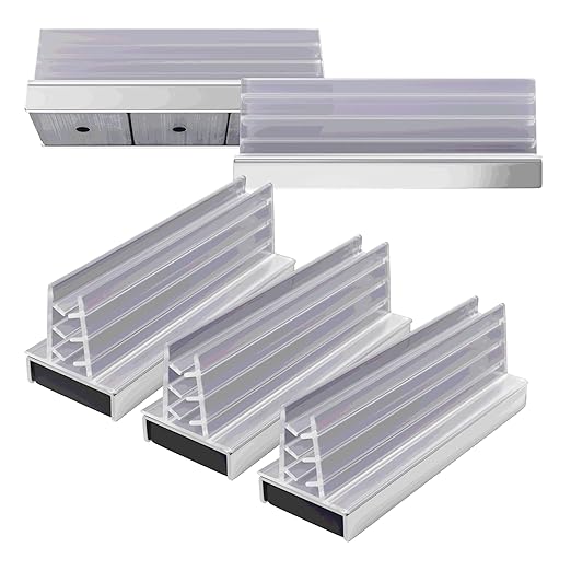 Master Magnetics Magnetic Sign Holder Pack - Magnetic Sign Holders for Door Frames, Metal Shelves, Whiteboards - Powerful Magnet - Retail EZ Grip Holder - 3" L x 1" W x 0.75" H - 5-Pack