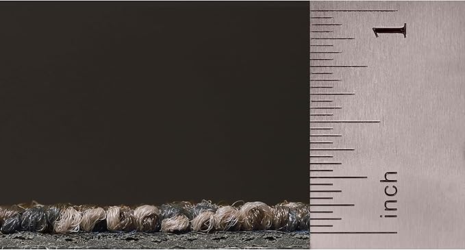 Mohawk Elite 12" x 36" Heathered Loop Glue Down or Floating Installation Carpet Tiles with Cushioned Backing in Color Berkeley Hills