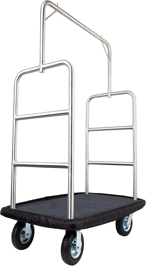 Bellman Cart Bumper Guard & Wall Protector - Lightweight & Compact Non-Marring Protection for Luggage - Hotel, Airport & Travel Accessory for Indoor & Outdoor Use - Large