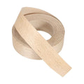 PATIKIL White Oak Edge Banding, 1-1/2 Inch x 25 ft Wood Veneer Tape Pre-glued Flexible Plywood Edge Banding with Hot Melt Adhesive for Furniture Restoration
