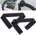 2PCS 48-Inch Trolling Motor Cable Sleeve,Zippered Rigging Sleeve,Made of Neoprene Thick Trolling Motor Sleeve,Great for Cover Wire and Extension Cords, Organized Cable Management (Black)