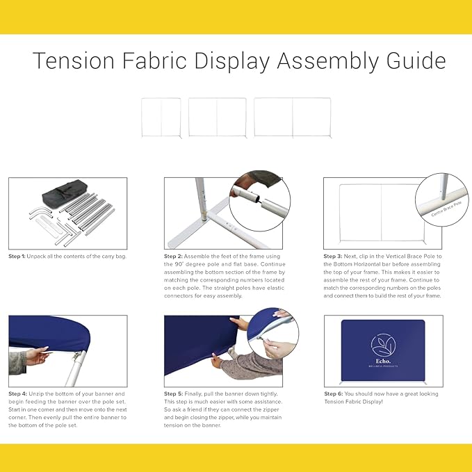 Custom Straight Tension Fabric Display Backdrop, Step and Repeat Backdrops for Events, Trade Show Display Backdrop Booth (Graphic Only, 10x8ft Single Sided Print)
