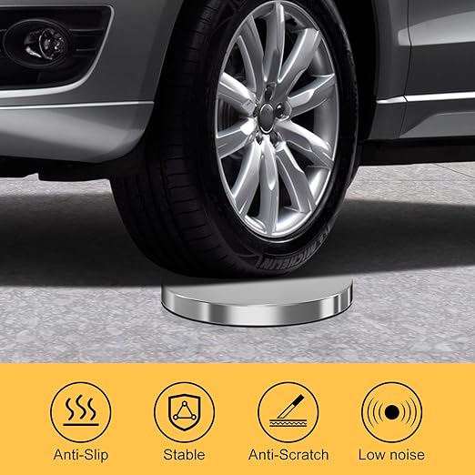 kaiyomi 6Pcs Stanchions with Red Velvet Ropes Set, 5 Feet Velvet Ropes and Posts Poles for Red Carpet Party Decoration and 360° Photo Booth (Silver)