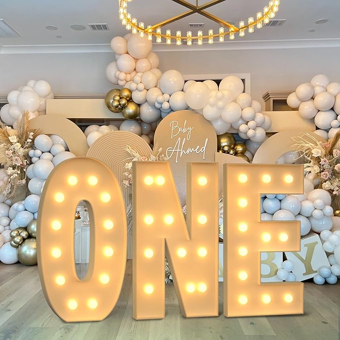 Marquee Letters 4 Feet Tall, 4FT Large Light up Letters Q, Big Sign Q with Warm White Light for Birthday Wedding Proposal Engagement Graduation Party Backdrop Decorations