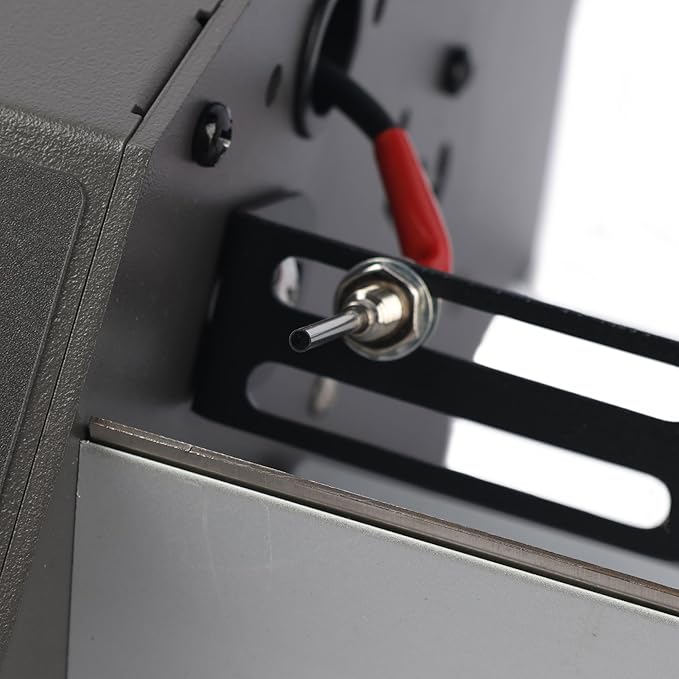 U.S. Solid Automatic Label Dispenser for Long Label Rolls and Fanfold Label - Clear and Opaque Labels - Core Sizes 1”/1.5”/3”- Adjustable Speed Label Width 0.2-4.7 in Max. Roll Diameter 11 in