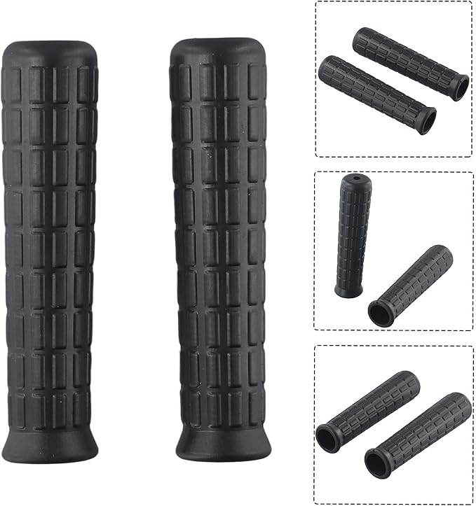 Wheelbarrow Antiskid Handle Cover, Wheelbarrow Handles Rubber Handles For Wheelbarrows, Soft Rubber Yard Cart Replacement Handlebar Grips For Wheelbarrow(114 x 20mm)