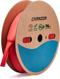 Chanzon 2:1 Ratio - 80Ft Roll - 1-9/16" (40mm) Heat Shrink Tubing 2:1(25M Total Length) Red Polyolefin Sleeving Wrap Shrinking 2 to 1 1pcs
