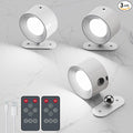 3Pack Battery Operated Wall Sconce, 3 Color Modes 3 Brightness Levels 360°Rotation Lighting Timer Touch & Remote Control, Wall Mounted Lamp LED Wall Lights for Bedroom Reading Bedside (White)