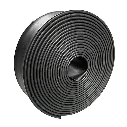 3:1 Ratio Heat Shrink Tubing Roll Adhesive Lined Industrial Marine Grade Dual Wall Heat Shrink Tube Waterproof and Sealed Black (3/4 inches(19.1 mm), 30 Feet)