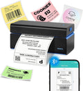 ORGSTA Bluetooth Thermal Shipping Label Printer T001-Plus Wireless 4x6 Shipping Label Printer for Small Business Support Android iPhone & Windows Widely Used for Amazon, Ebay, Shopify, Etsy, USPS