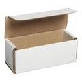 Aviditi White Corrugated Cardboard Mailing Boxes, 5" x 2" x 2" (Pack of 50) Crush-Proof Mailers, Small Cardboard Boxes for Shipping, Packing, Moving, and Storage