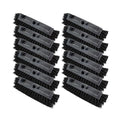 SPARTA Multi-Level Tile Scrub Brush 12" Wide Brush Head, Heavy-Duty Tile Cleaning Brush with End Bristles for Commercial Tiles, Tubs and Floor, Plastic, 12 Inches, Black, (Pack of 12)