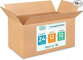 Large Shipping & Moving Boxes 24x12x12 inches (10-Pack) - Extra Strength 200 lb vs Regular - Corrugated Cardboard Boxes Moving - Large Shipping Box for UPS, FEDEX - Packing Box by IDL Packaging