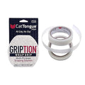CATTONGUE GRIPS Non-Abrasive Grip Tape Wrap - 1” Thick Heavy-Duty, Waterproof Anti-Slip Tape for Wrapping Tools, Bats, Gym Equipment - Indoor & Outdoor Anti-Slip Solution (Clear, 20ft)