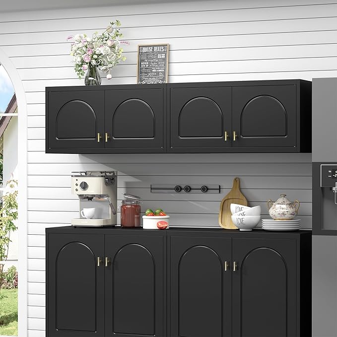 Wall Upper Storage Cabinet,Metal Bathroom Wall Mounted Cabinet,15 Inch Storage Cabinets for Basement,Livingroom Home Office