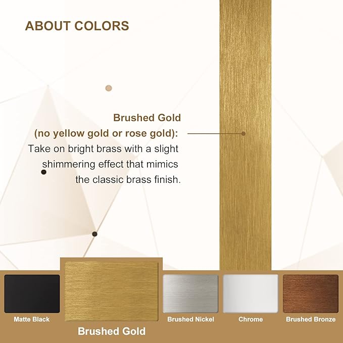 ANDY STAR Gold Oblong Mirror, 36x40 Inch Gold Oval Mirror for Bathroom with Stainless Steel Metal Frame, Wall Mouned for Bathroom, Living Room, Entryway