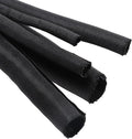 Braided Wire Loom Mesh Woven Black Split Sleeving for Automotive Wires/Audio Video Cable/Multi-Cable Strings (1/4" - 28 Feet)