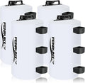 Canopy Water Weight Bag,88 LBS Gazebo Tent Water Weights Set of 4 Leg Weights for Carport, Pop Up Canopy,Tent,Gazebo（White）
