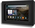 TABcare Security Anti-Theft Acrylic VESA Enclosure for Amazon Fire 7 2015 2017 2019 with Free Wall Mount Kit (Black, Fire 7)